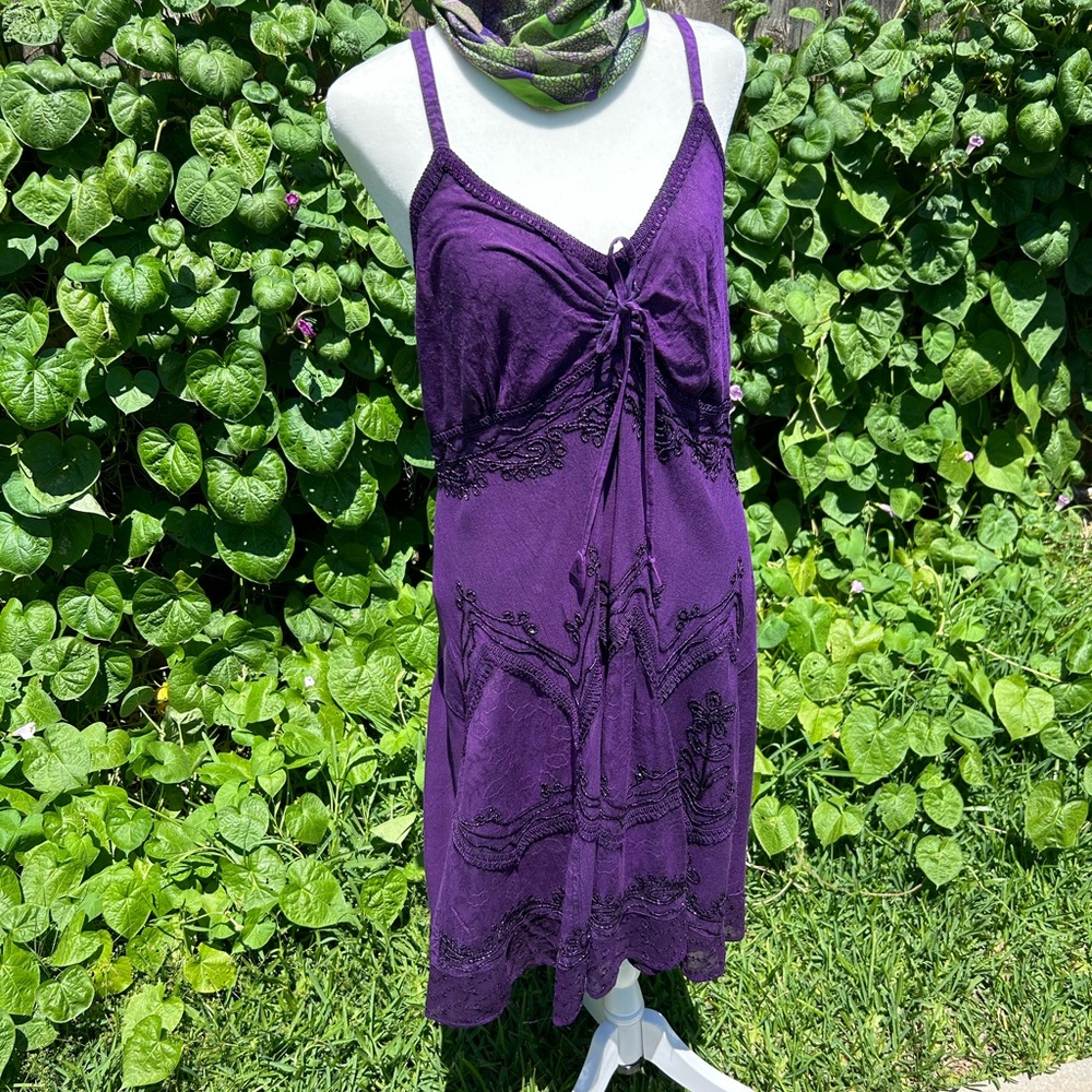 Sparkling eye-catching sequined sundress